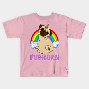 Pugicorn Kids T-Shirt